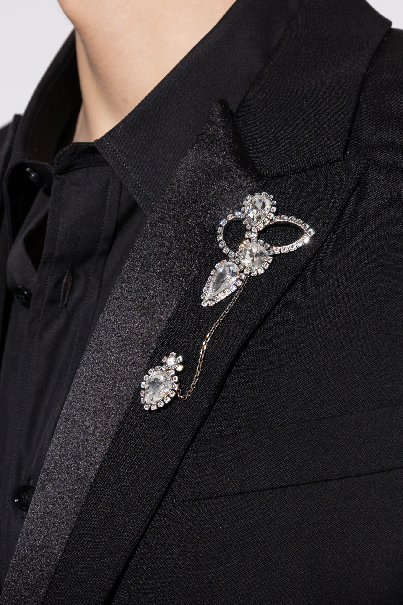 Alexander McQueen Brass brooch | Women's | Vitkac